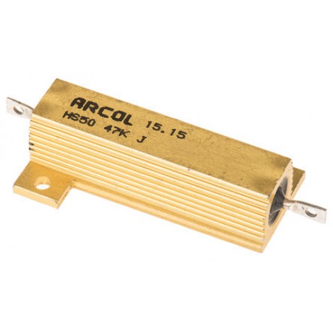 HS 50W 47K J HEATSINK RESISTOR 5% 